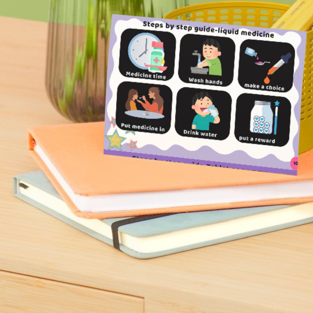 Life Skills Book - Taking My Medication - Age: 3 to 6 years