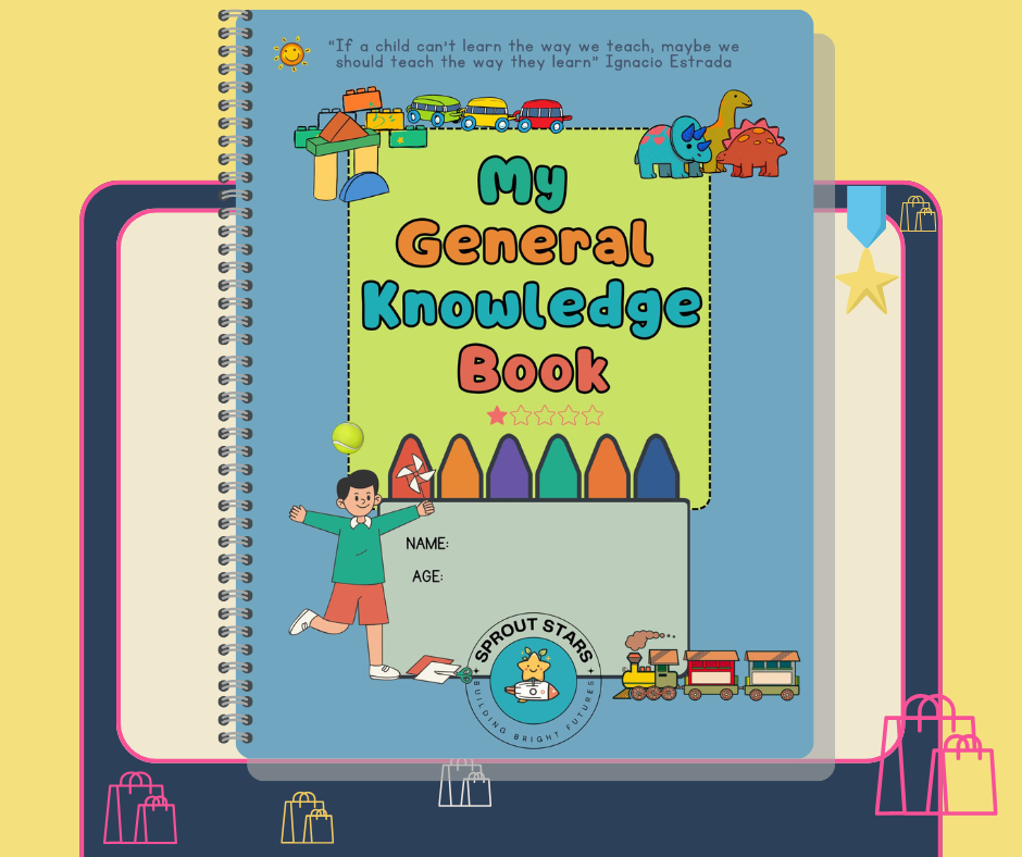 Interactive Blue General knowledge Book