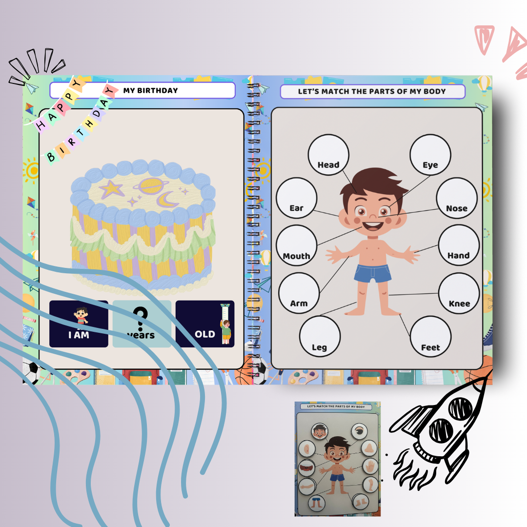 MY General Knowledge Book - Blue - Age: 3-5 years VOLUME 1