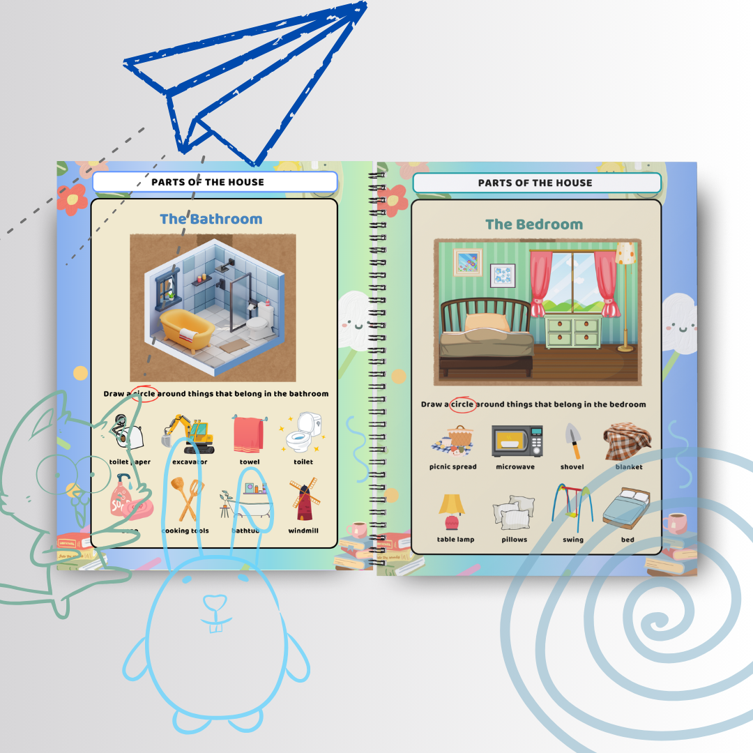 MY General Knowledge Book - Blue - Age: 3-5 years VOLUME 1