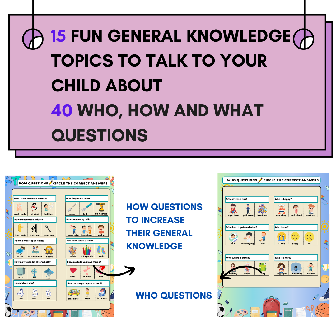 MY General Knowledge Book - Blue - Age: 3-5 years VOLUME 1