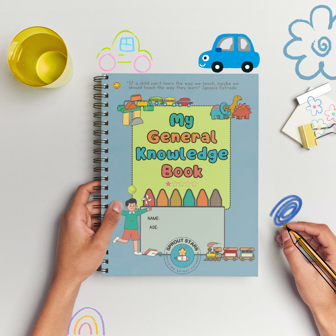 MY General Knowledge Book - PINK - Age: 3-5 years VOLUME 1