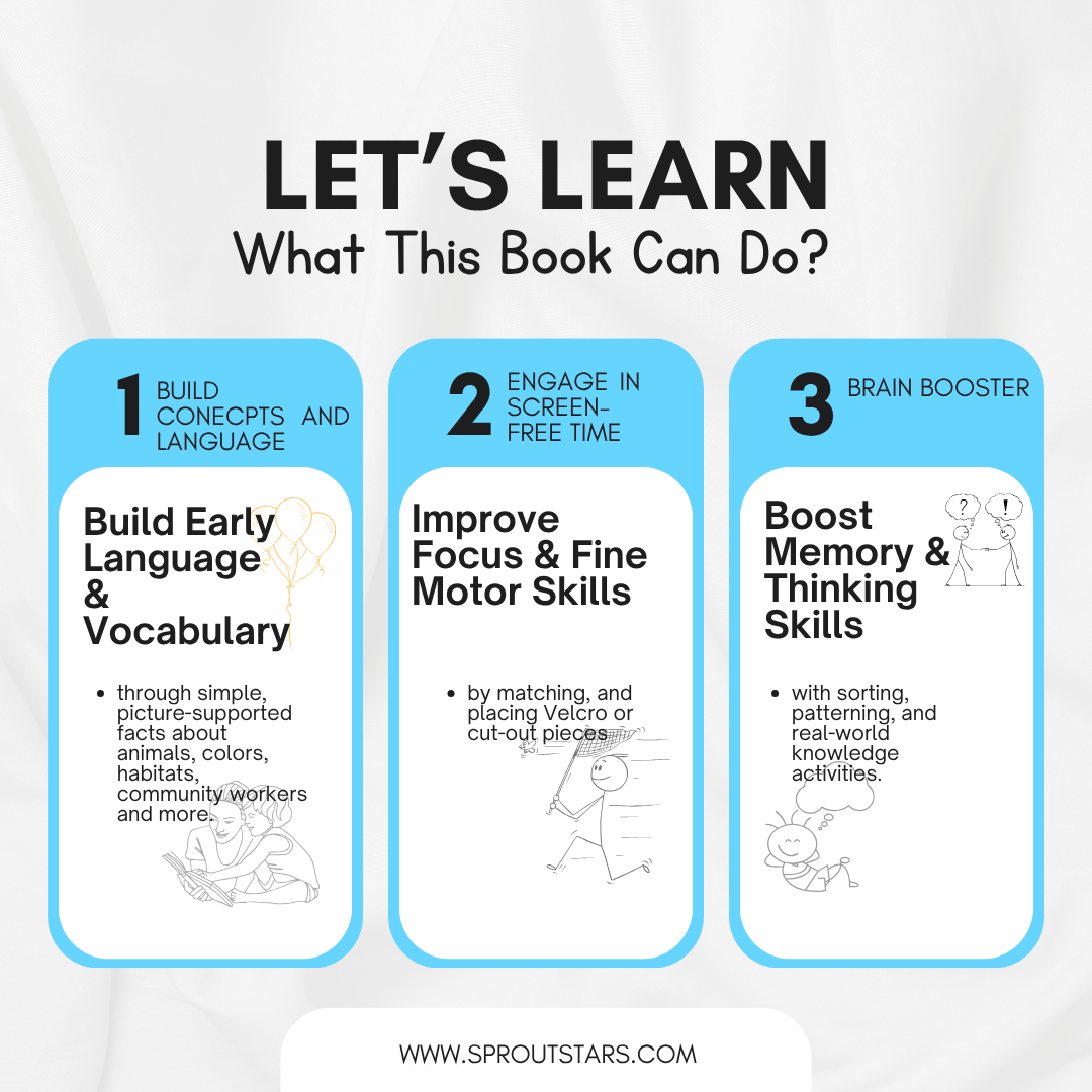 MY General Knowledge Book - Blue - Age: 3-5 years VOLUME 1