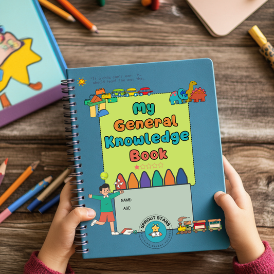 MY General Knowledge Book - Blue - Age: 3-5 years VOLUME 1