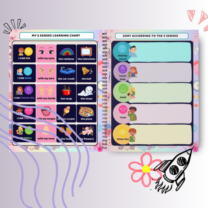 MY General Knowledge Book - PINK - Age: 3-5 years VOLUME 1